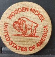 Chelo's wooden nickel