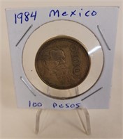 1984 Mexican 100 Pesos