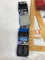 2 pair Ford PUGS licensed socks