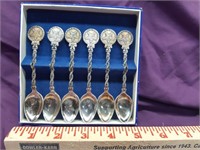 Set of EPNS Silver "Star" Spoons