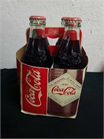 Vintage 8.5 Oz original Coca-Cola bottles with