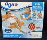 AQUA 4in1 Water Hammock ORANGE