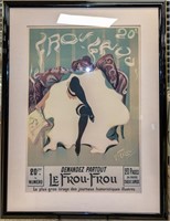 Art “Le Frou Frou” Poster by Weiluc