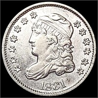 1831 Capped Bust Half Dime CHOICE AU