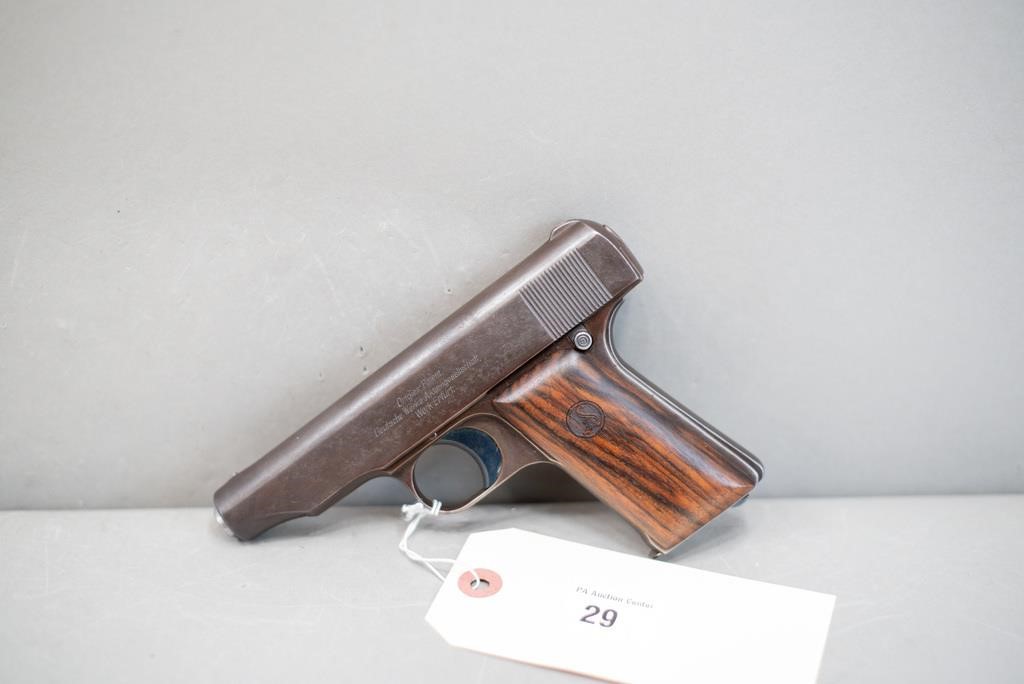 (CR) Deutche Werke Ortgie's .32Acp Pistol