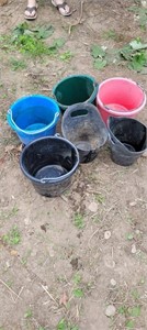 buckets- 6 pieces