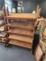 Wooden 5 Tier Display Shelf Decor