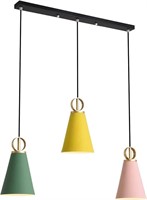 Multi-Colored 3-Light Pendant Lighting