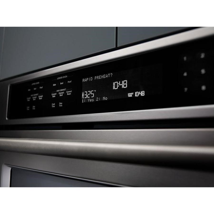 KitchenAid 30-in Double Electric Oven  Steel