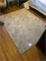 CLEAN 5x6 AREA RUG GRAY