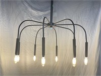 Modernist 8-Light Chandelier