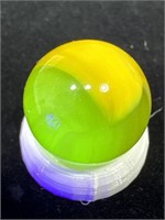 Akro UV lemonade patch marble 5/8” Mint