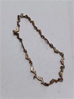 Dolphin Bracelet Marked 925- 6.6g