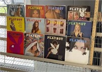 Play Boy 1971 All 12 Issues