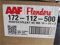 AAF FLANDERS PERFECTPLEAT SC M8 16X20X2 FILTERS