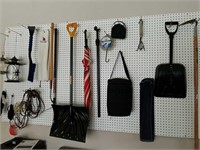 CONTENTS OF LEFT PEG BOARD