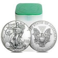 2012 - US MInt Tube American Silver Eagle