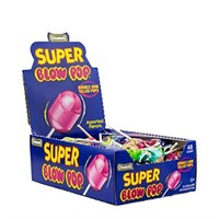 Charms Super Blow Pops 48 Lollipops/Box,Assorted F