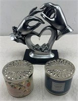 12 OZ SCENTED CANDLES / DECORATIVE STATUE