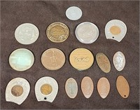 Collection of Vintage Tokens & More