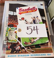 Baseball Book, Souvenirs