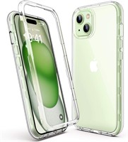 R1942 ULAK iPhone 15 Clear Phone Cover 15 6.1 inch