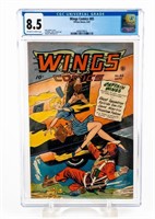 Comic Wings Comics #85 Sept. 1947 CGC 8.5 Grade