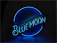 Blue Moon Beer Neon Light Bar Sign