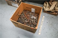 Box of Vintage Varous Pieces & Parts of Marching