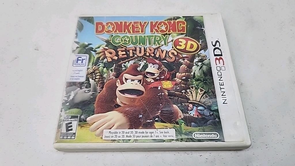 Donkey Kong country returns 3d 3ds