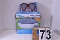 Pool Cover & Goggles (New)