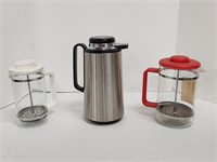 Coffee Carafe and French Press Coffee Pots