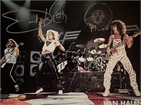 Van Halen David Lee Roth signed photo