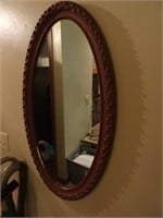 Oval Mirror (living room) 36x20