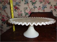 Fenton Silvercrest Pedestal Cake Plate