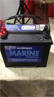Marine battery - been sitting on shelf in garage