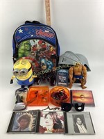 Avengers backpack, Despicable Me Minion Dave