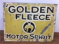Golden Fleece Painted Sign