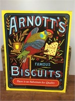 Original Arnotts Cardboard Advertising Sign