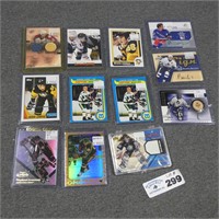 Assorted Hockey Rookie, Relic & Signature Cards