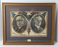 Harding & Coolidge Presidential Poster