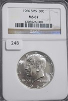 1966 SMS KENNEDY HALF DOLLAR