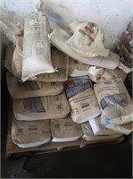 Approx 19 Bags HTH Pool Filter Sand, 50lb Bags &