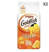 2 pk Goldfish Cheddar Crackers snack, 200 g B/B