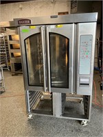 Baxter gas mini rack oven with stand