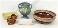 5 Pieces of Miscellaneous Pottery