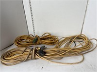 2 yellow extension cords