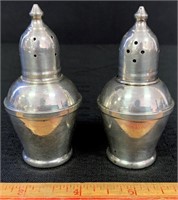 QUALITY STERLING SILVER SALT & PEPPER SHAKERS