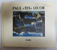 AUTOGRAPHED PAUL "TEX" LECOR BOOK