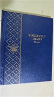 FULL BOOK OF ROOSEVELT DIMES 1946-64
